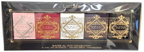 lattafa badee al oud بديع العود collection set – 5×5 ml