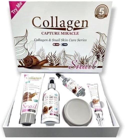 collagen capture miracle – coffret soin collagène & bave d’escargot (5 pièces)